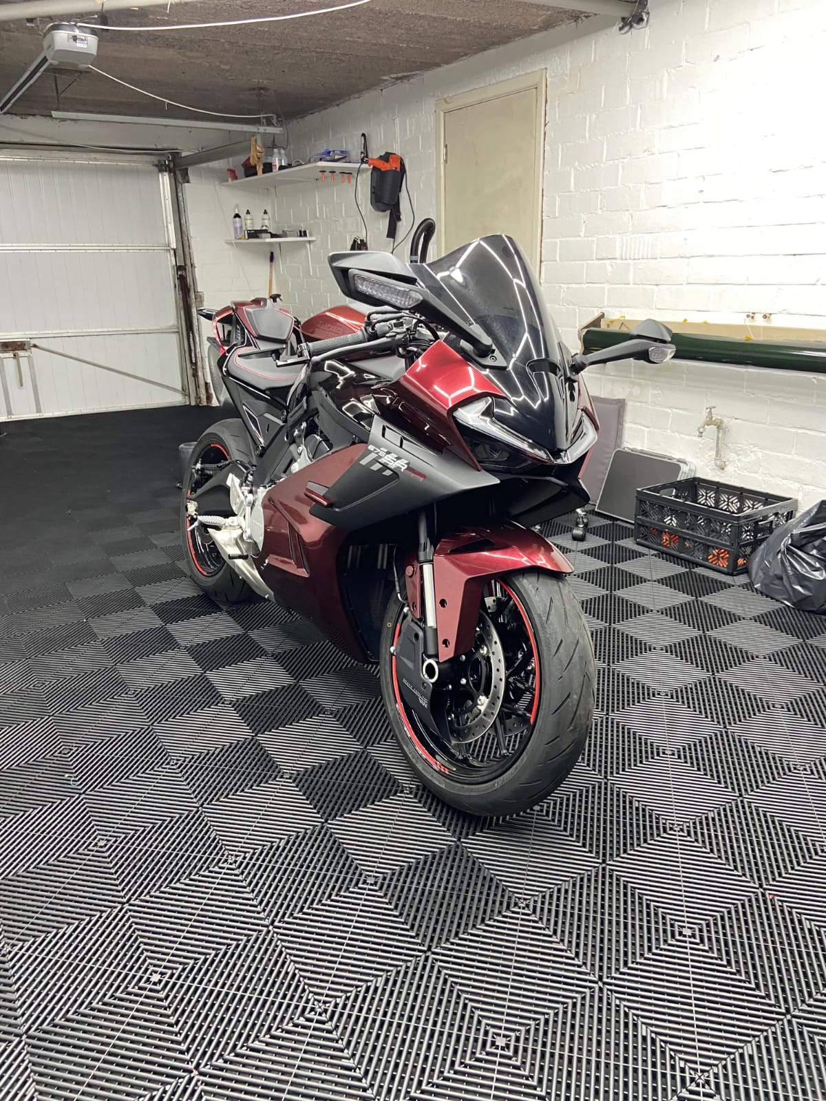 CFMoto 675 SR-R vinyl wrap by 360 Customs