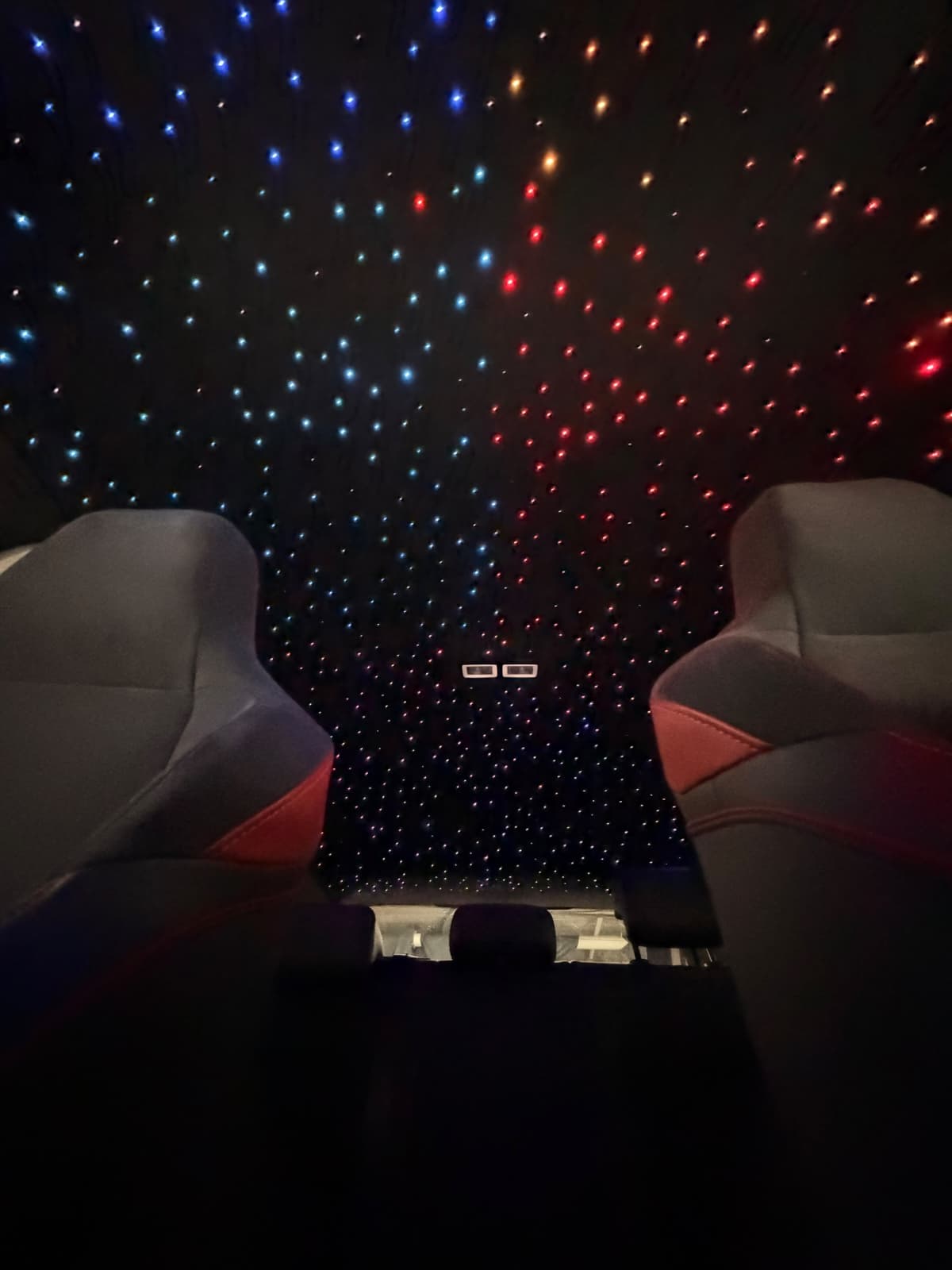 Golf GTI MK8 Clubsport starlight headliner interior view